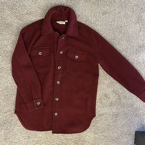 Nineteen 44 Burgundy Shacket